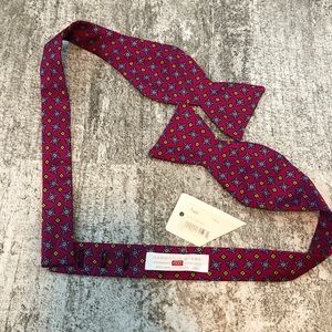 NWT Carrot & Gibbs Silk Bow Tie